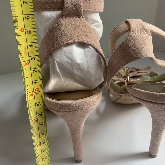 Women’s suede heel sandal At my closet all items are purchased new, no resales - Picture 4 of 4
